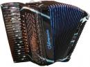 Piano accordion of 41 key and 120 bass with tone chamber (cassotto)