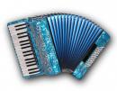 Piano accordion of 34 key and 72 bass