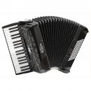 Piano accordion of 34 key and 72 bass with special reeds