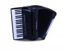 Piano accordion of 37 key and 96 bass with tone chamber (cassotto) and Tipo A Mano reeds
