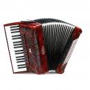 Piano accordion of 37 key and 96 bass with special reeds