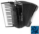 Piano accordion of 37 key and 80 bass with tone chamber (cassotto), melody bass and A Mano reeds