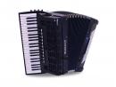 Piano accordion of 45 key and 120 bass with tone chamber (cassotto), melody bass and Tipo A Mano reeds