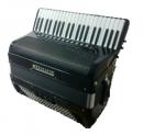 Piano accordion of 41 key and 120 bass with converter to melody bass