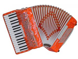 Piano accordion of 34 key and 72 bass 