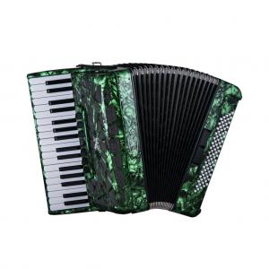 Piano accordion of 34 key and 80 bass with special reeds 