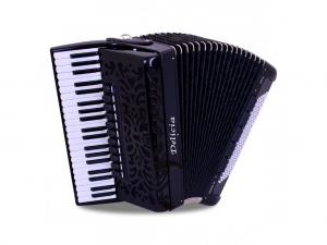 Piano accordion of 41 key and 120 bass with A Mano reeds 